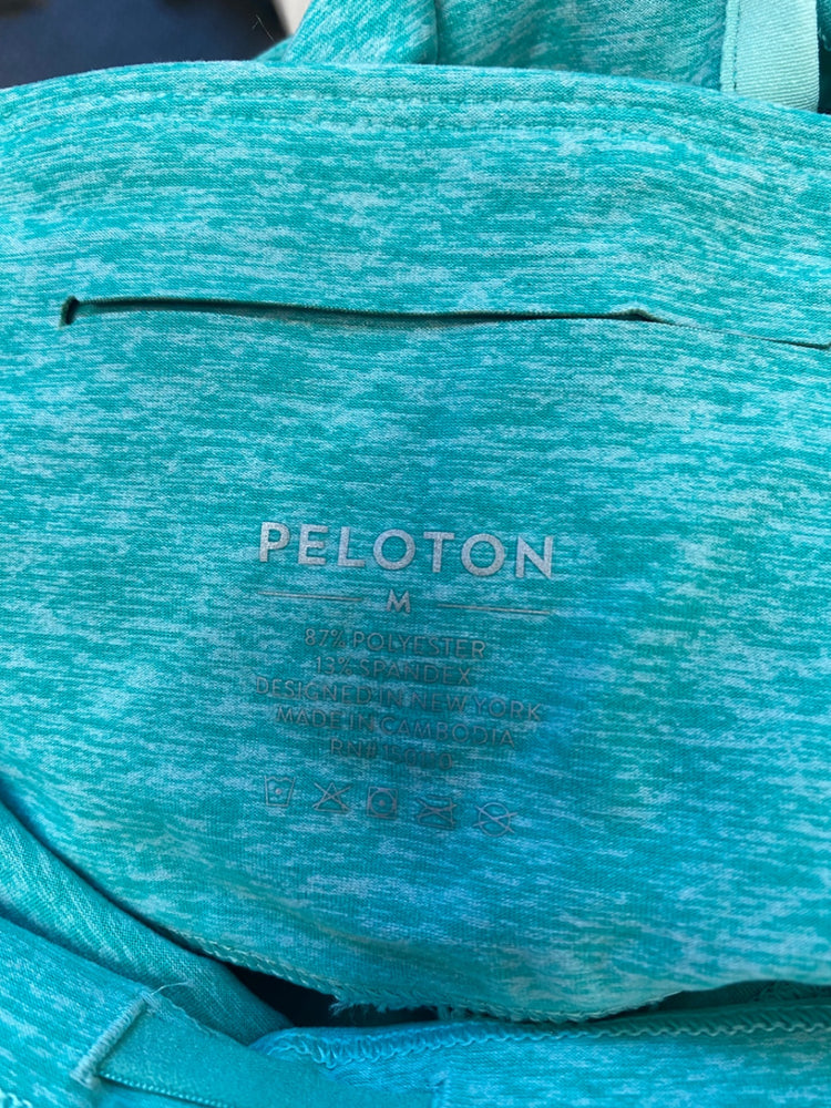 Fabulous Peloton Gym Co-ord UK M Blue active FH003