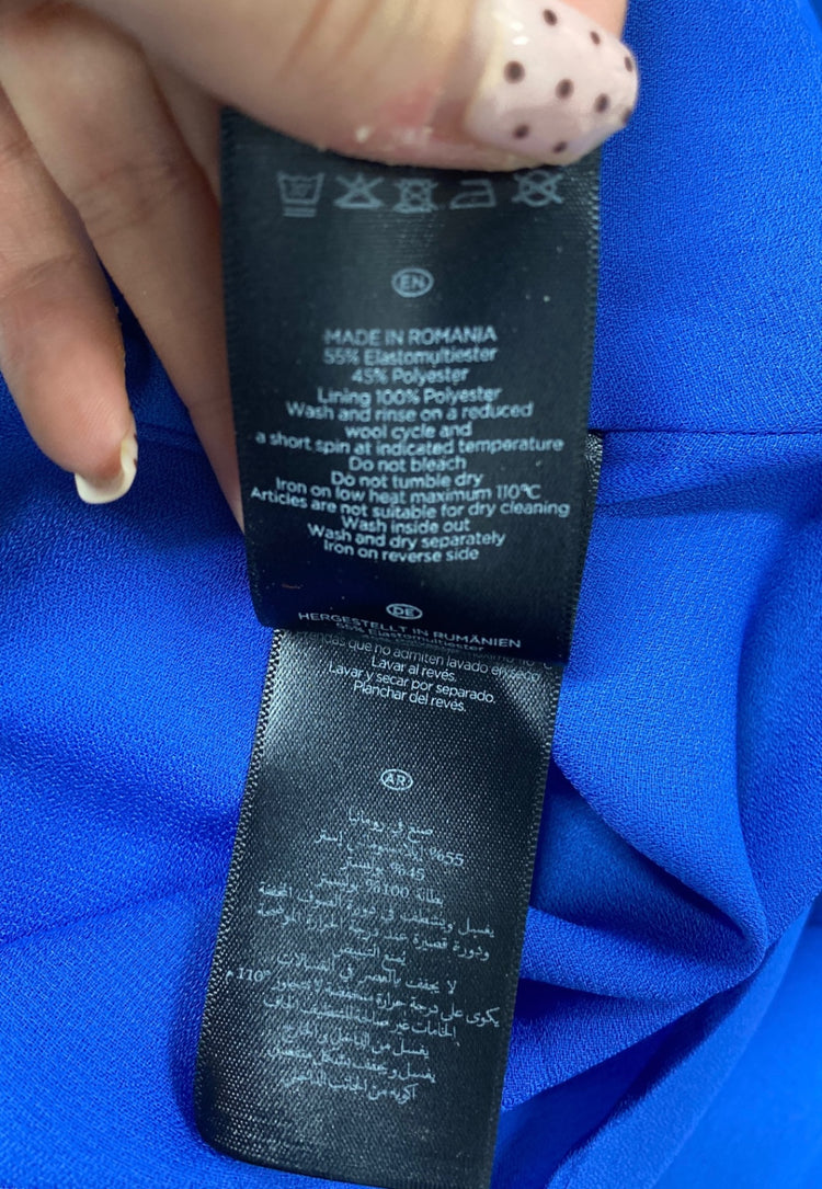 Fabulous Hobbs Midi Dress Uk 10 Blue special occasion FH003