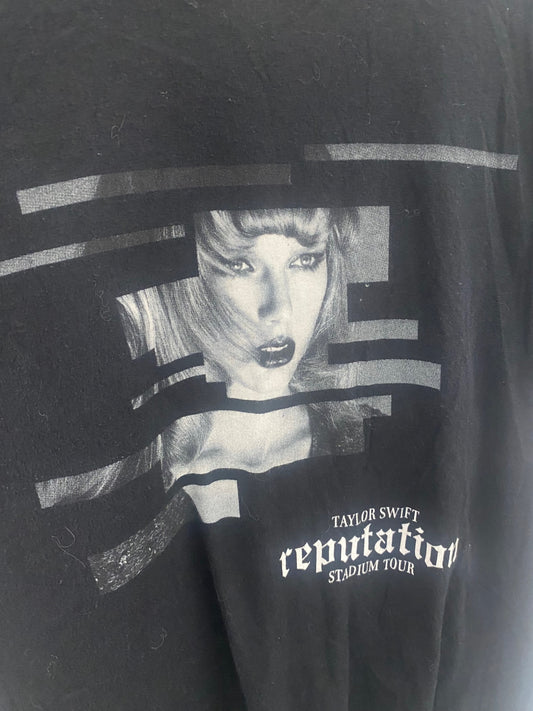 Fabulous Taylor Swift 2018 Reputation tour T-Shirt M Black GM485