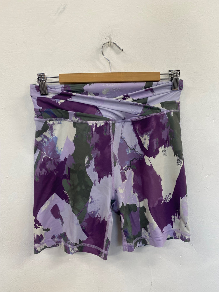 Fabulous Sweaty Betty all Day 6” Shorts UK M Lilac SR006