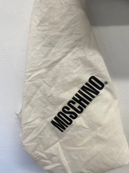 Fabulous Vintage Y2K Moschino Handbag One Size Black Gold hardware SM487