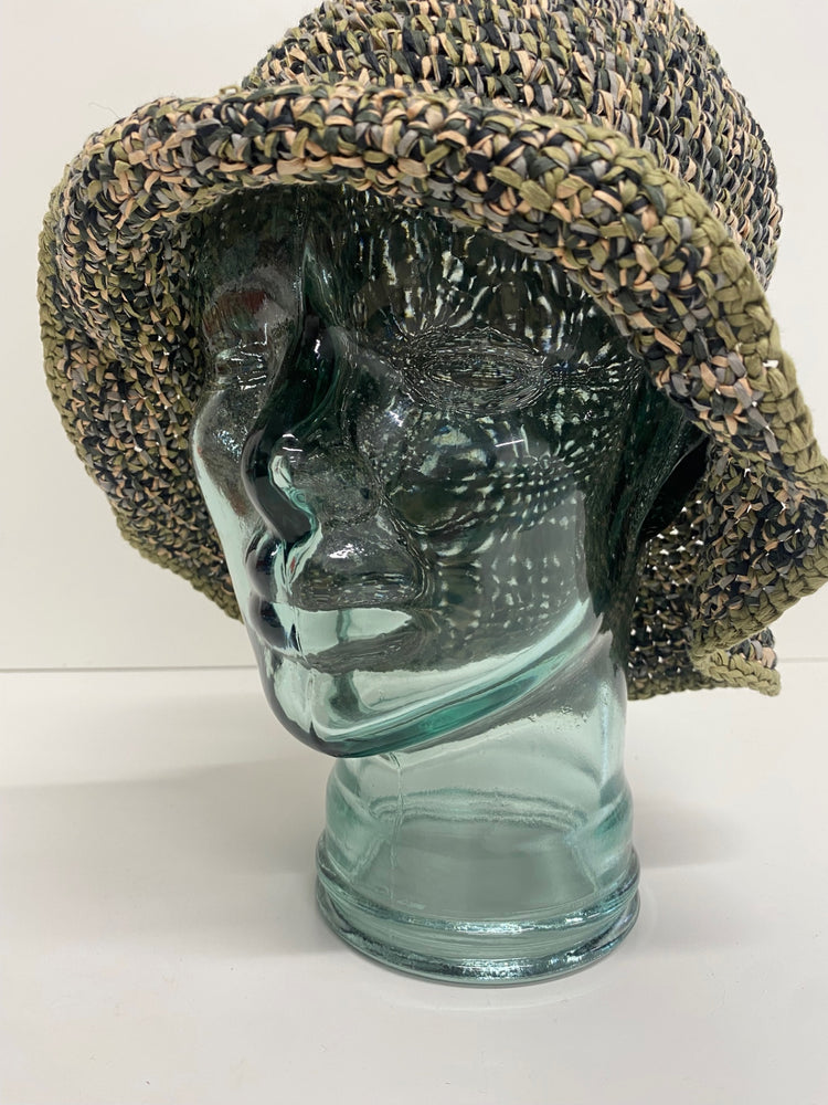 Fabulous Karakoram Accessories handmade paper hat One size Khaki MW492