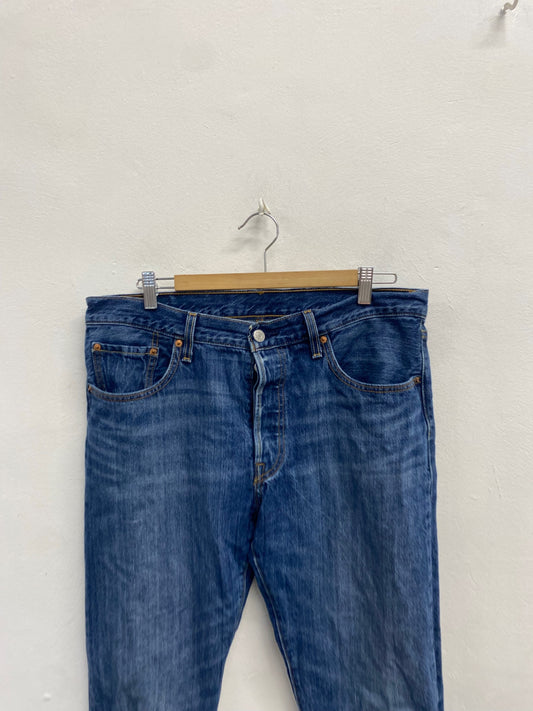 Fabulous Levi’s 501 Straight Cut Jeans W31" Denim Blue BS001