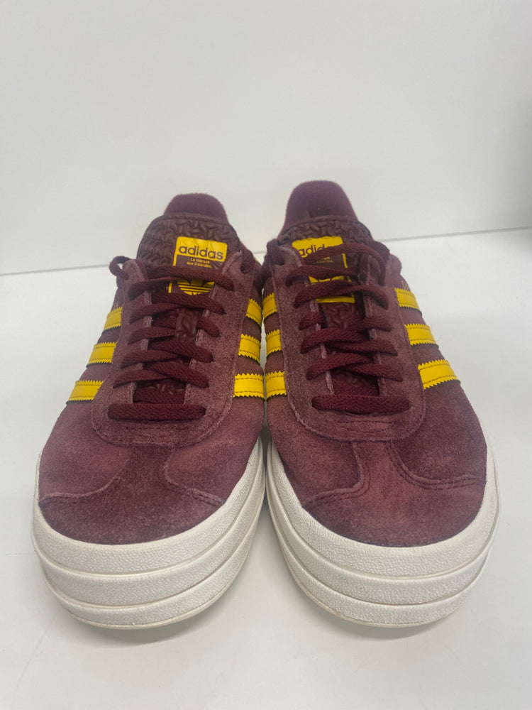 Fabulous adidas Gazelle Bold platform Sneakers UK6 Burgundy SH493