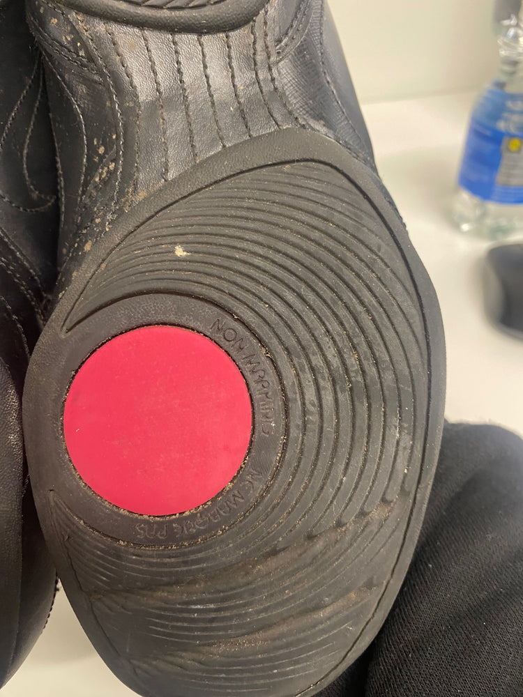 Fabulous Nike Mustique leather dance Sneakers UK5 Black SH493