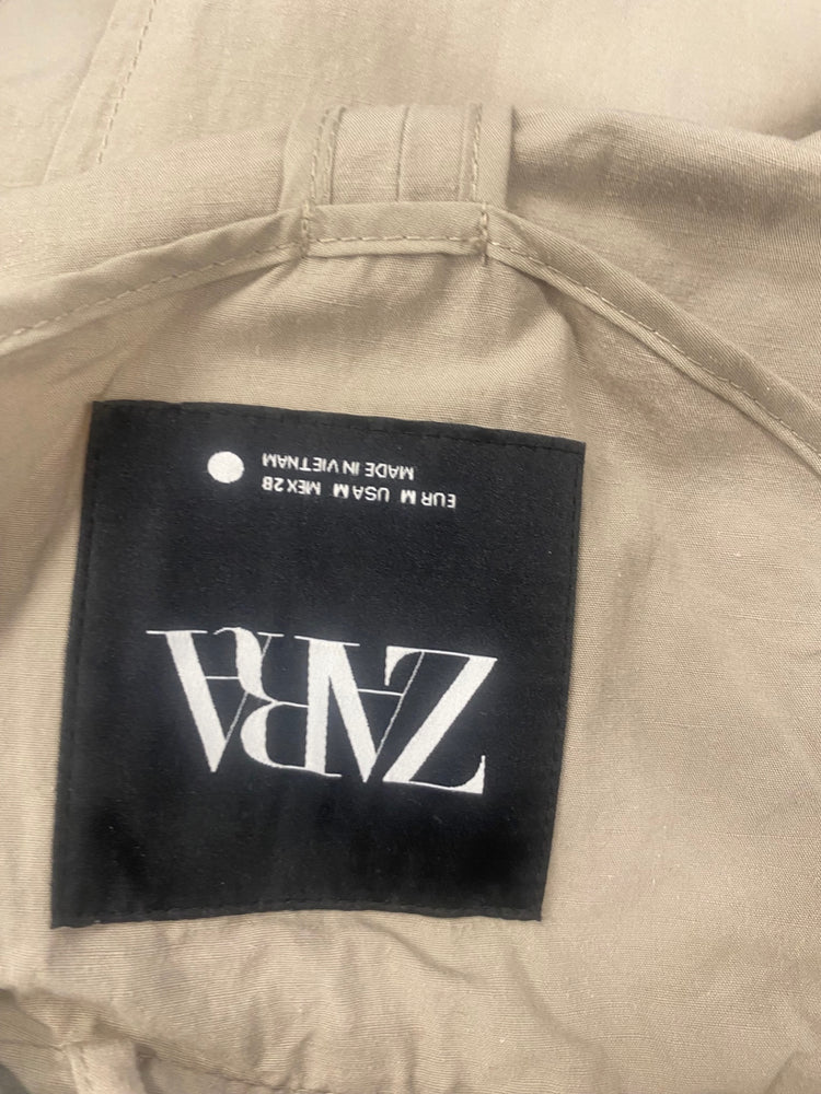 Fabulous Zara oversized Trench Coat UkM Beige SH493
