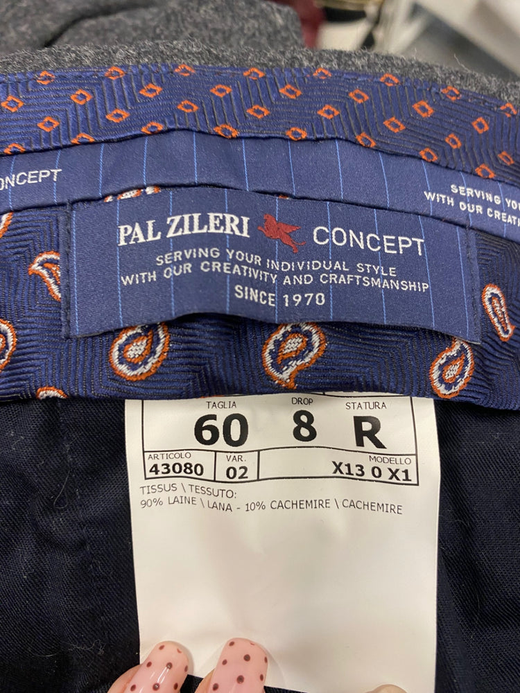 Fabulous Pal zileri concept wool Tailored trousers W42” Dark Grey SH493