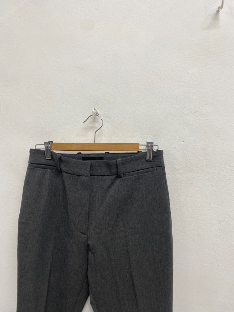 Fabulous Joseph Crop Trousers UK 10 Dark Grey formal SH493
