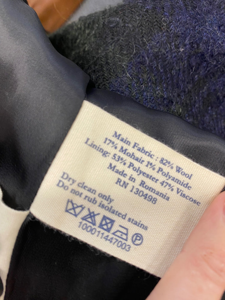 Fabulous Jack Wills Blazer UK 8 Navy checked SH493