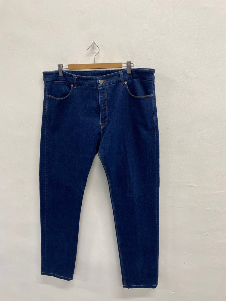 Fabulous Faconnable Straight jeans W38" Dark Blue SH493