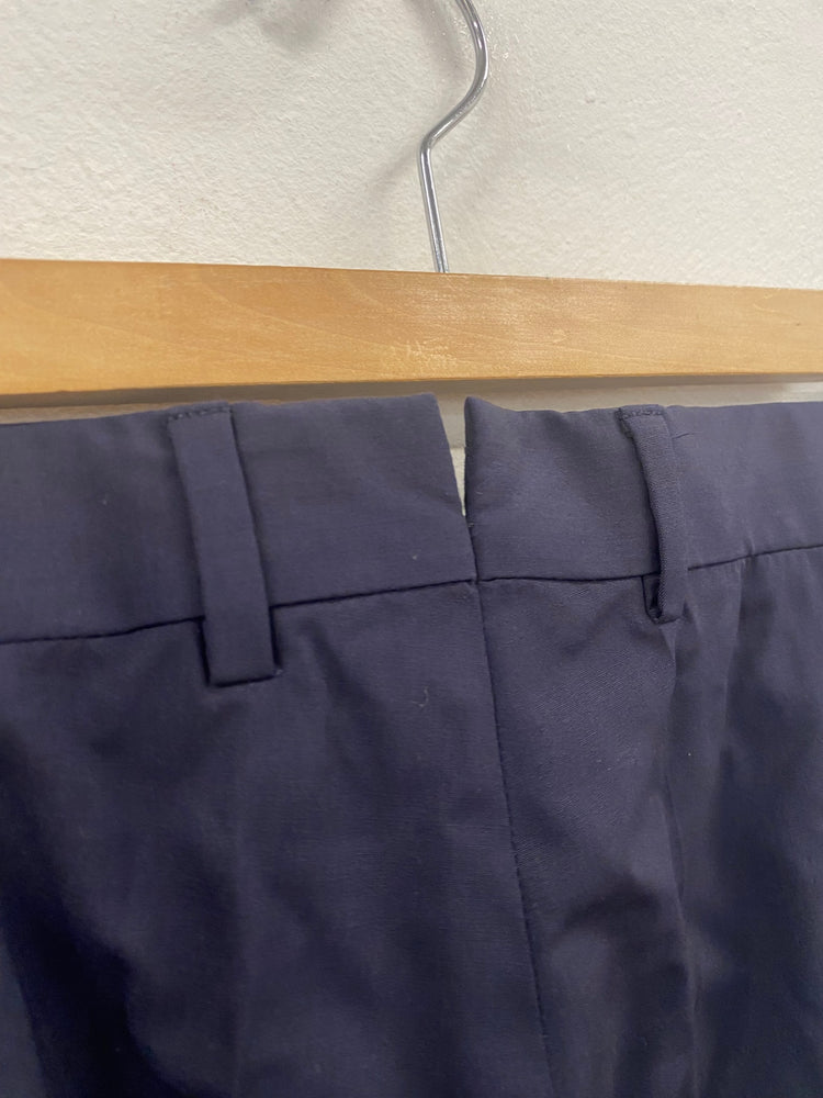 Fabulous Ermenegildo Zegna pure wool tailored Trousers W42” Navy Blue SH493