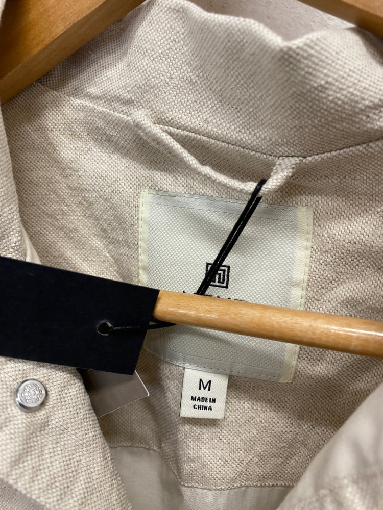 Fabulous Next Jacket UK M Beige linen cotton blend new SH493