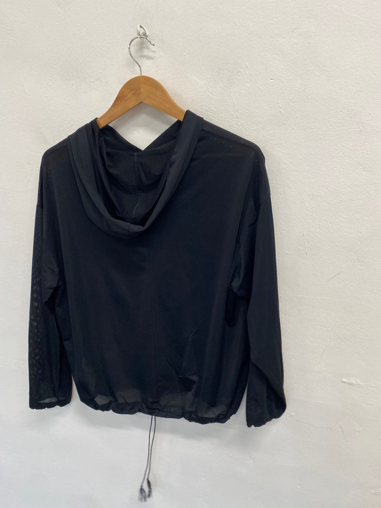 Fabulous Nike icon clash Hoodie UK S Black mesh SH493