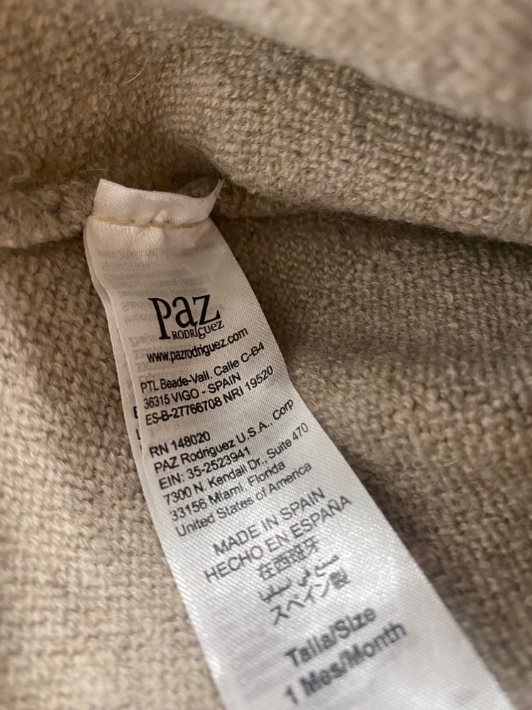 Fabulous Paz Rodriguez & Jamiks winter Hats NewBorn Beige & grey #40 SH493