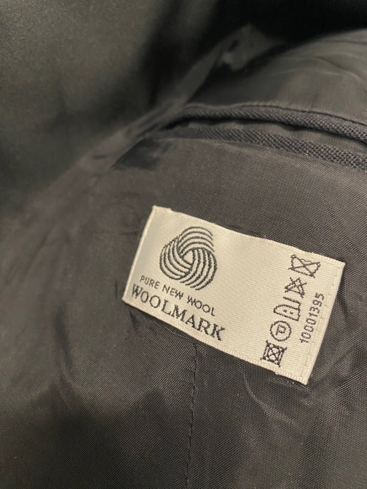 Fabulous Scottish Kilt Jacket UK 50 long Black Prince Charlie #680 SH493