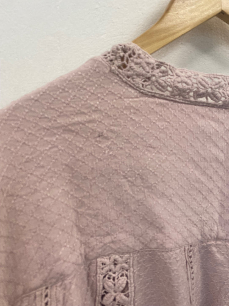 Fabulous Free people Mean It Rober Romper Playsuit UKS Pink AE001