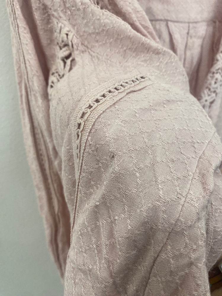 Fabulous Free people Mean It Rober Romper Playsuit UKS Pink AE001