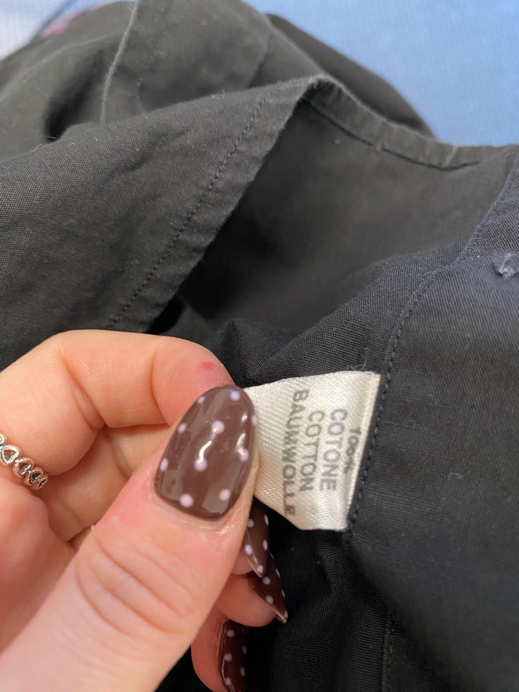 Fabulous Katharine Hamnett Shirt 16.5" Black formal men’s SW001