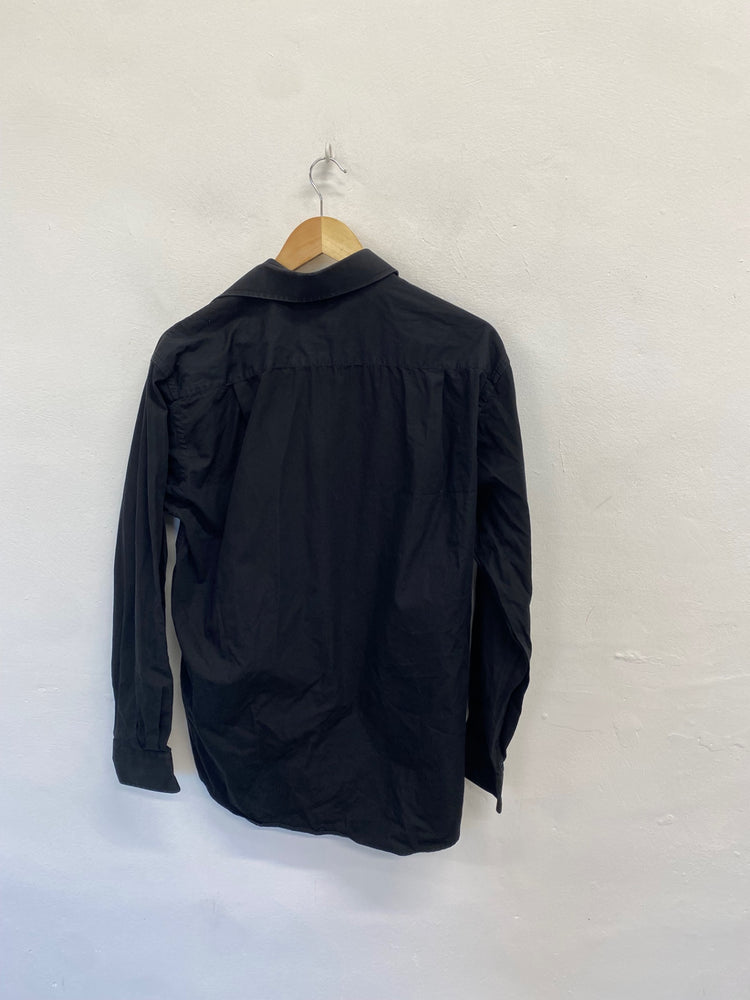 Fabulous Katharine Hamnett Shirt 16.5" Black formal men’s SW001