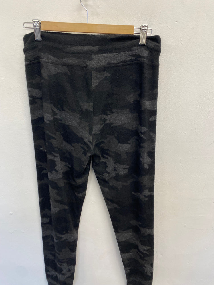 Fabulous Beyond Yoga Harem trousers UK 8 Black grey camo FH003