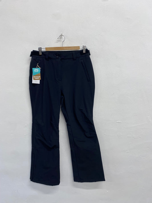 Fabulous Animal alpine Ski Trousers UK 12 Black new RG020