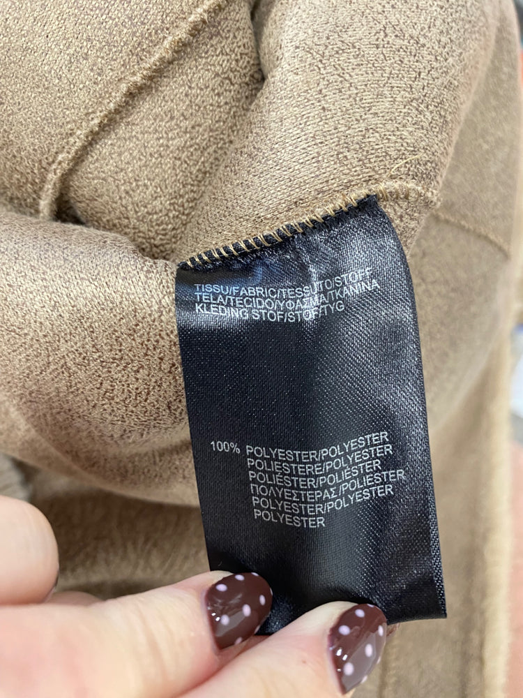 Fabulous Vita grace vail chic Faux fur jacket Uk 10 Camel RG020