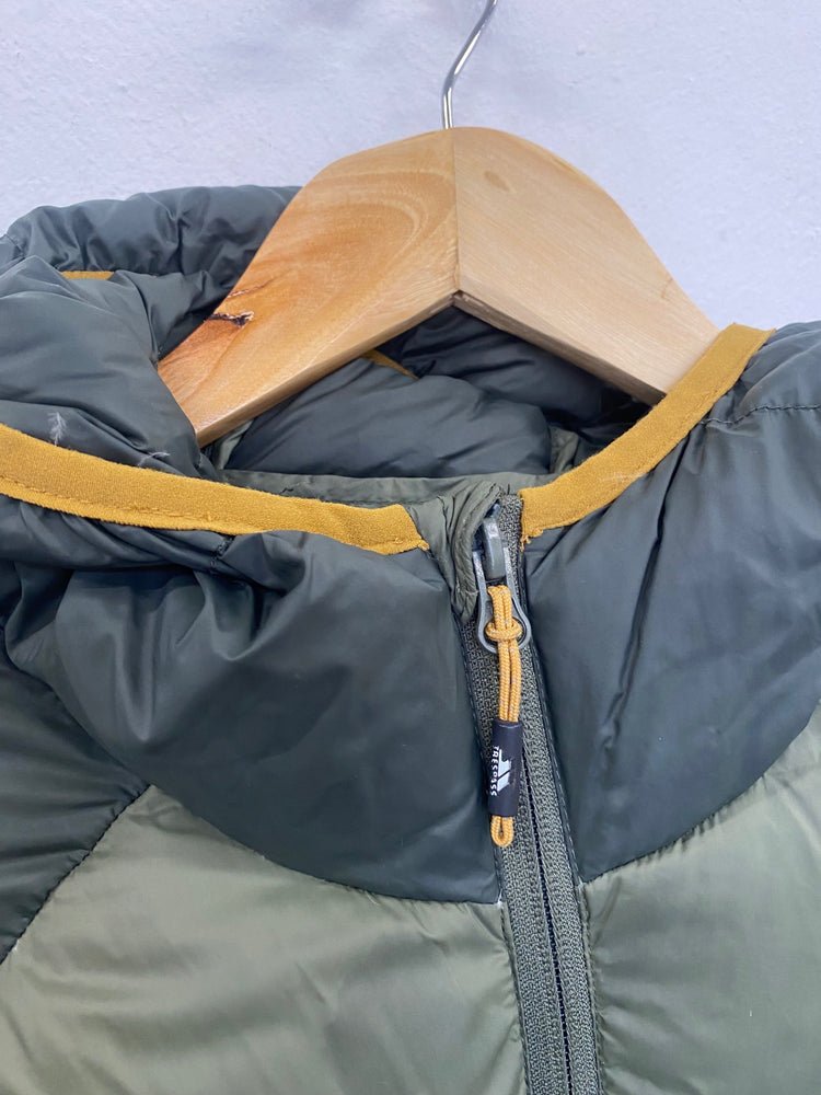 Fabulous Trespass Down Rusler Puffer Jacket UkXS Olive Green RR001