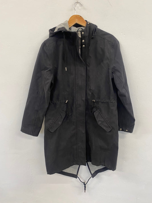 Fabulous Ilse jacobsen Hornbaek black Raincoat Uk10 Black SS002