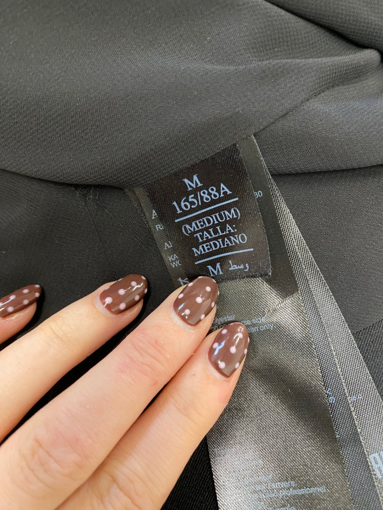 Fabulous AllSaints kady Kimono UK 10 Black stud SS002