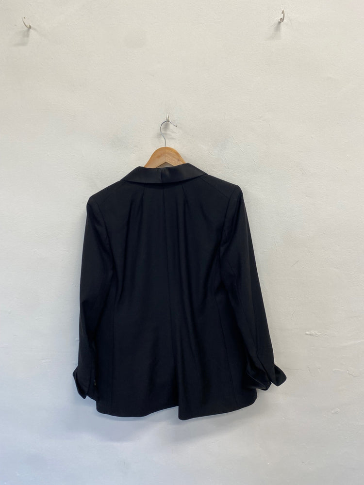 Fabulous J.Crew Blazer UK 12 Black formal SS002