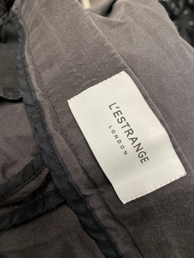 Fabulous Lestrange london Chino Trousers UK L Dark Grey CP002