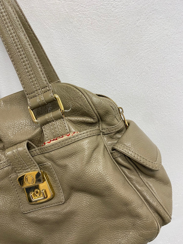 Fabulous Marc Jacobs leather Hobo Bag One size Olive Green SS002