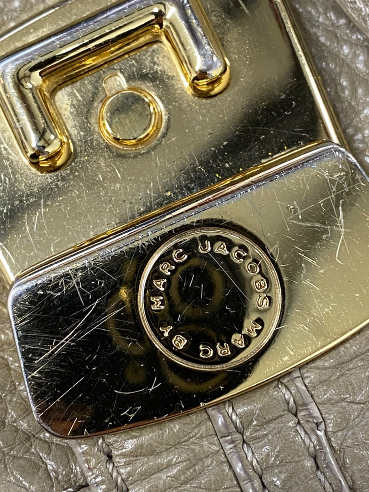 Fabulous Marc Jacobs leather Hobo Bag One size Olive Green SS002