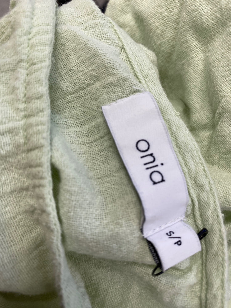 Fabulous Onia Loungewear Set linen UK 8 Mint Green SH493