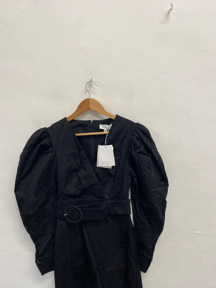 Fabulous & Other Stories Mini dress UK 6 Black belted LB500