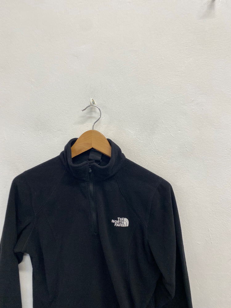 Fabulous The North Face Zip fleece Uk 10 Black FQ501