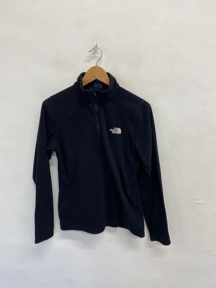 Fabulous The North Face Zip fleece Uk 10 Black FQ501