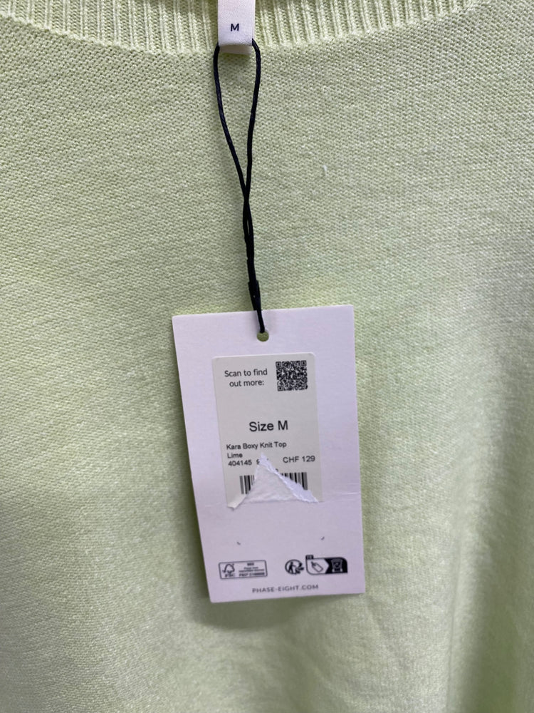 Fabulous Phase Eight Sweater UK 10 Lime green new LG276