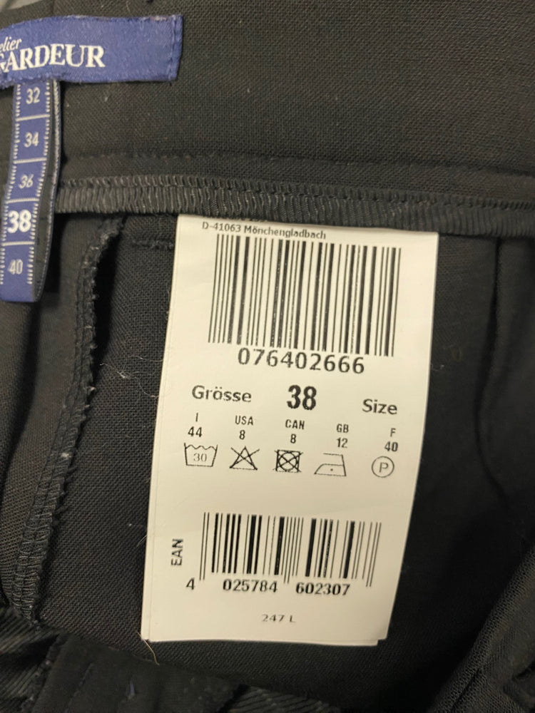 Fabulous Atelier gardeur Tailored trousers UK 12 Black LG276