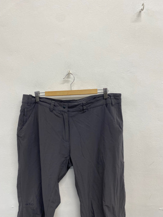 Fabulous women’s Rab traverse pants Trousers UK 16 Grey LG276