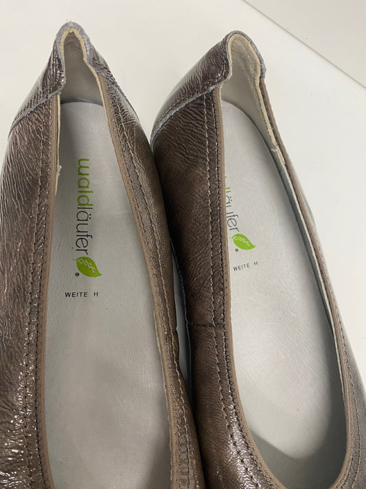 Fabulous WaldLaufer leather width H Ballet Flats UK6.5 Taupe