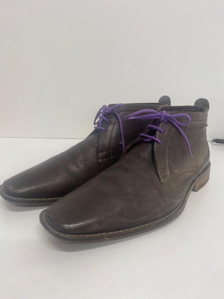 Fabulous Ted Baker Ashcroft 4 Chukka Boots UK9 Brown LG276