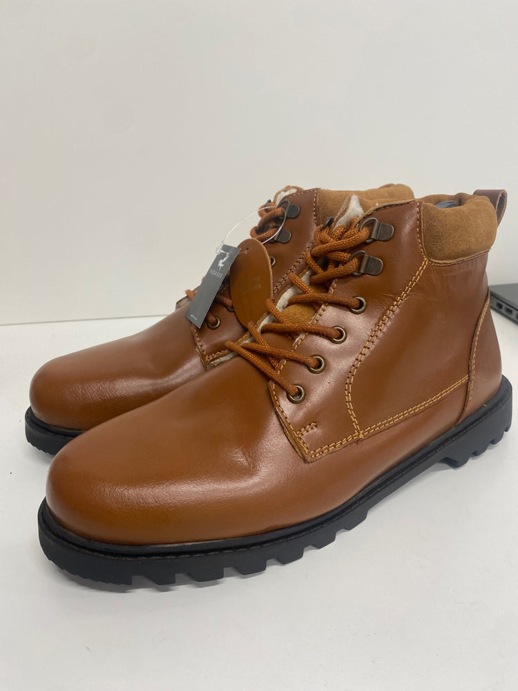 Fabulous Pegasus leather walking Boots Uk10 Brown LG276
