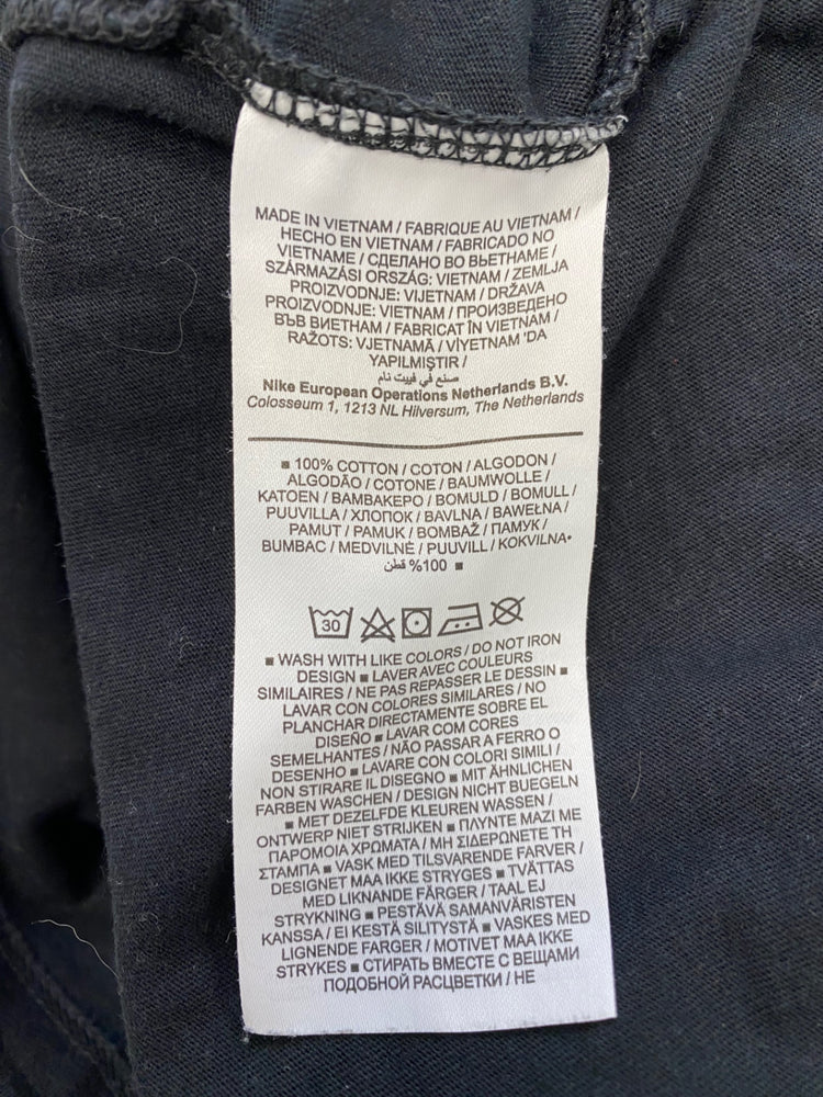 Fabulous Nike jordan psg Paris Saint germain T-Shirt UK S Black LG276