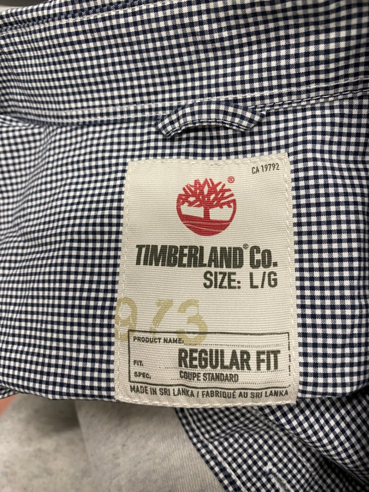 Fabulous Timberland Shirt UK L Grey checked LG276