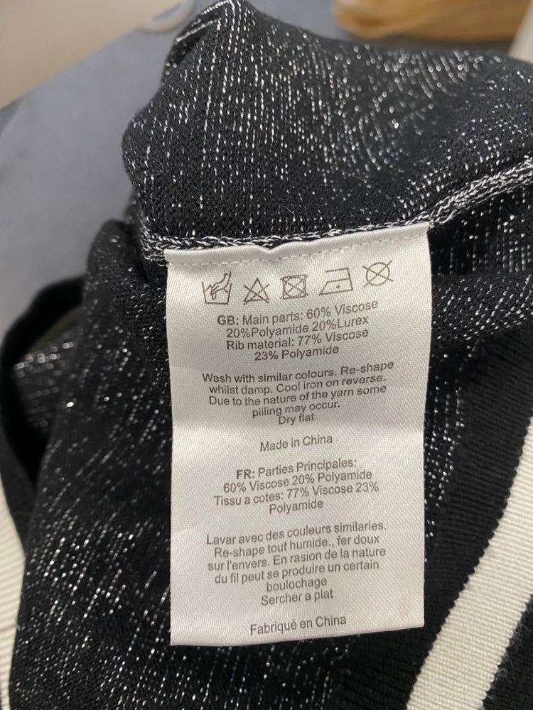 Fabulous Joanie Cardigan UK 10 Silver metallic PT503