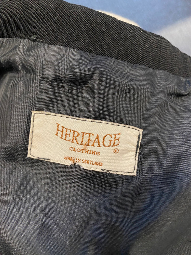 Fabulous traditional Scottish Kilt Jacket 3 button Prince Charlie Age 9-10 #802 MD001