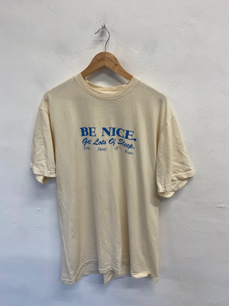 Fabulous Sporty & Rich Tshirt UK 14/16 Beige AC504