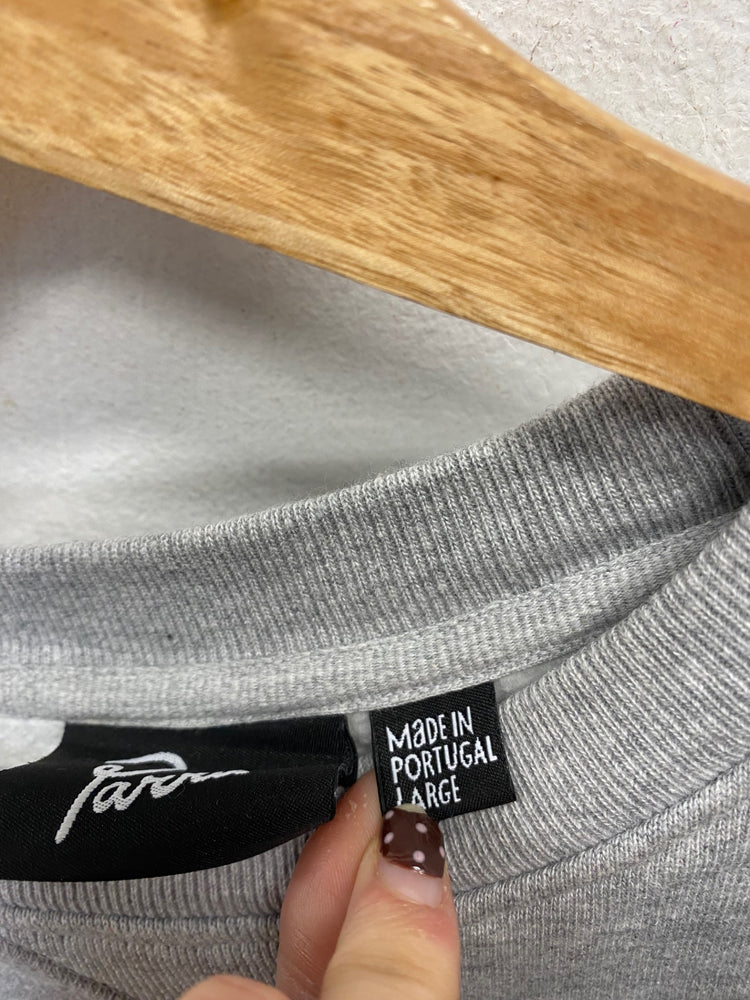 Fabulous by Parra loudness Sweatshirt UK L grey Pink AC504