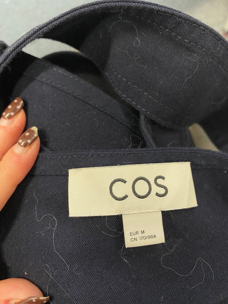 Fabulous Cos Dungarees UK 14/16 Navy casual boiler AC604